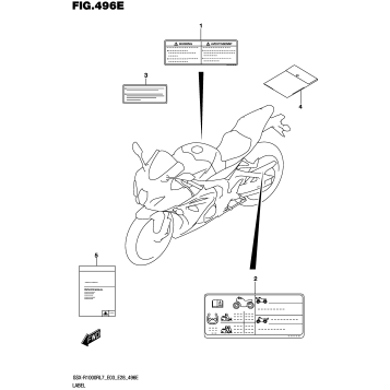 LABEL (GSX-R1000RZL7 E28)