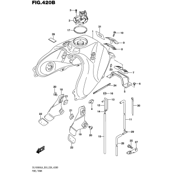 FUEL TANK (DL1000AL6 E28)
