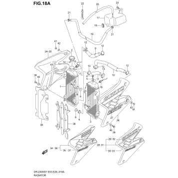 RADIATOR (MODEL K2/K3/K4)