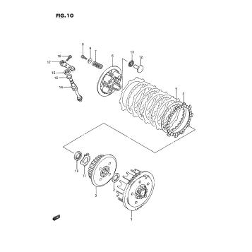 CLUTCH (MODEL G/H/J)