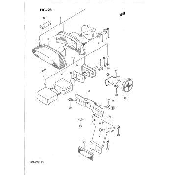 REAR COMBINATION LAMP