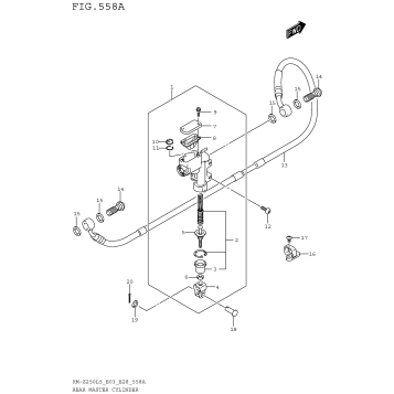 REAR MASTER CYLINDER