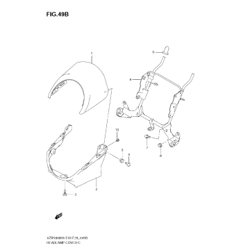 HEADLAMP COVER (VZR1800NK8/NK9)