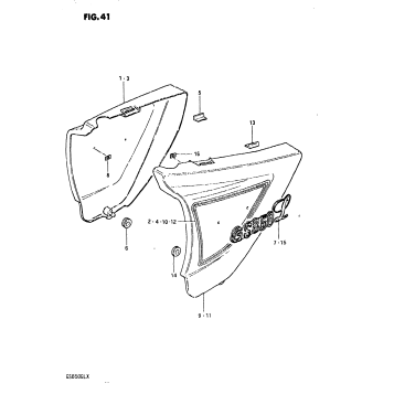 FRAME COVER (MODEL T)