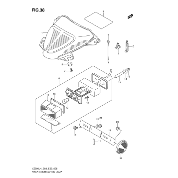 REAR COMBINATION LAMP