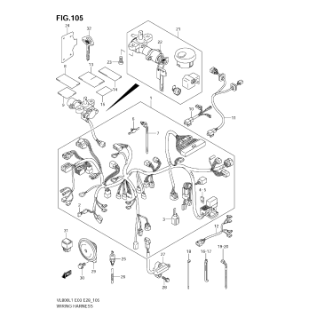 WIRING HARNESS (VL800T E33)