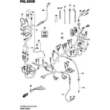 WIRING HARNESS (DL1000AL9 E03)