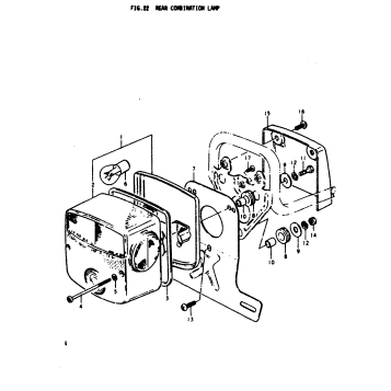 REAR COMBINATION LAMP