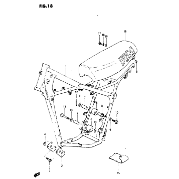 FRAME - SEAT (MODEL Z)