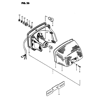 REAR COMBINATION LAMP