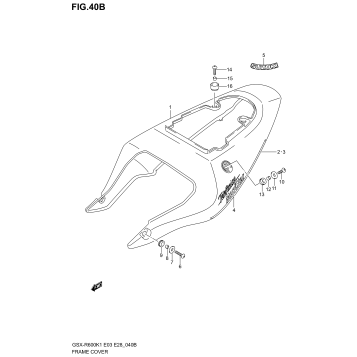 FRAME COVER (MODEL K2 FOR YC2)