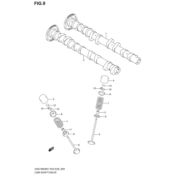 CAM SHAFT - VALVE