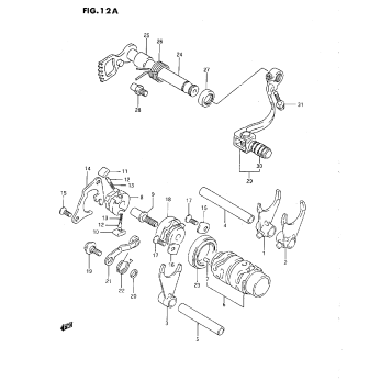 GEAR SHIFTING (K/L/M/N/P/R)