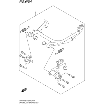 OPTIONAL (CENTER STAND SET)