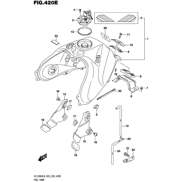 FUEL TANK (DL1000AL8 E33) (FOR YU1)