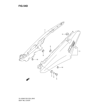 SEAT TAIL COVER (MODEL K6)