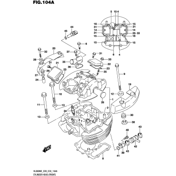 CYLINDER HEAD (FRONT)