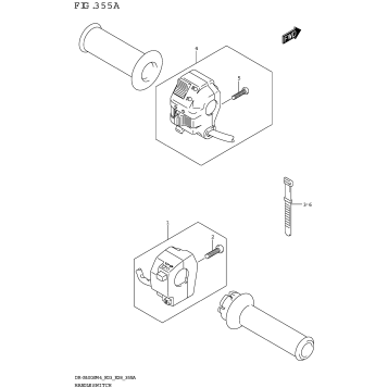 HANDLE SWITCH (DR-Z400S)