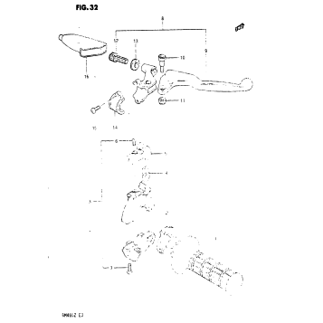 RIGHT HANDLE SWITCH (MODEL Z)