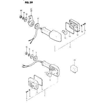 TURN SIGNAL LAMP (MODEL Z)