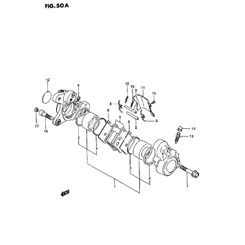 FRONT CALIPER (MODEL P/R/S/T)