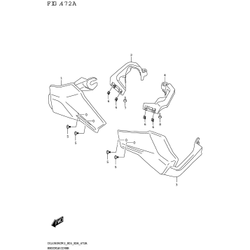 KNUCKLE COVER (DL1050RC)