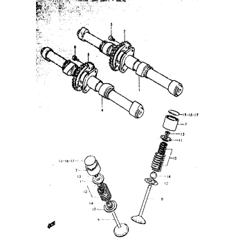 CAM SHAFT - VALVE