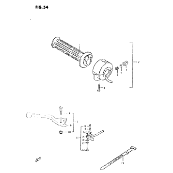 RIGHT HANDLE SWITCH (GS450ST