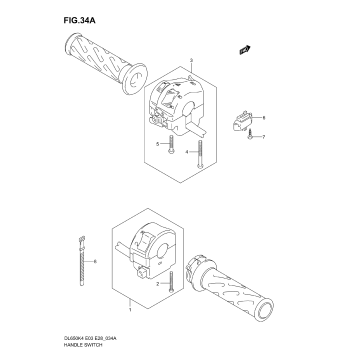 HANDLE SWITCH (MODEL K5/K6)