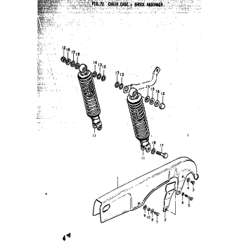 CHAIN CASE - SHOCK ABSORBER