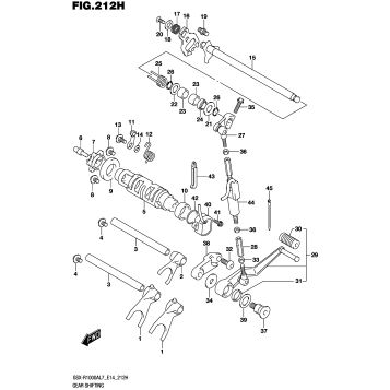 GEAR SHIFTING (GSX-R1000RZL8 E33)