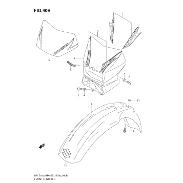 FRONT FENDER (MODEL K7/K8)