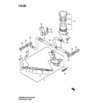 REAR MASTER CYLINDER