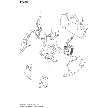 COWLING INSTALLATION PARTS