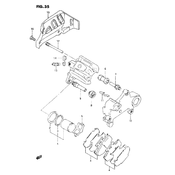 REAR CALIPERS (MODEL N)