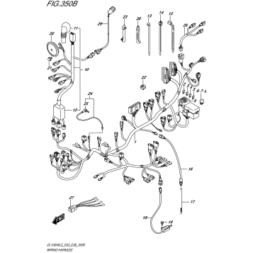 WIRING HARNESS (DL1000AL5 E28)