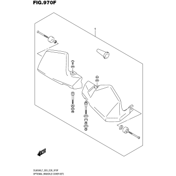 OPTIONAL (KNUCKLE COVER SET) (DL650AL7 E33)
