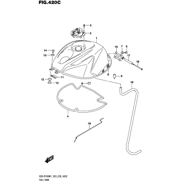 FUEL TANK (GSX-R750Z:E33)