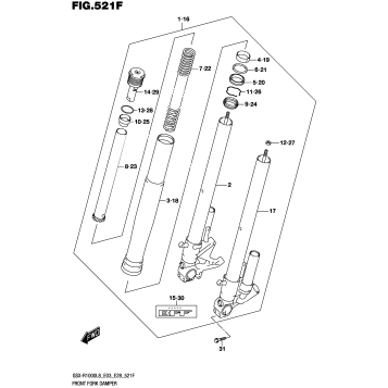 FRONT FORK DAMPER (GSX-R1000RZL8 E03)