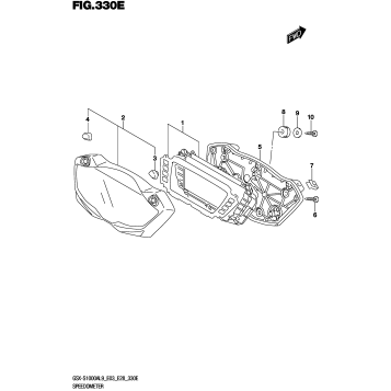SPEEDOMETER (GSX-S1000YAL9 E28)