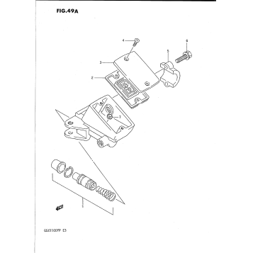 FRONT MASTER CYLINDER (MODEL K/L/M/N/P)
