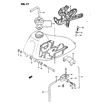 FUEL TANK (MODEL N/P)
