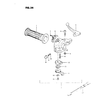 LH HANDLE SWITCH (FA50T)