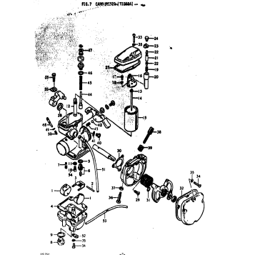 CARBURETOR (TS250A)