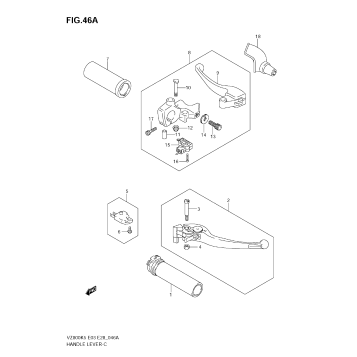 HANDLE LEVER (MODEL K7/K8/K9)
