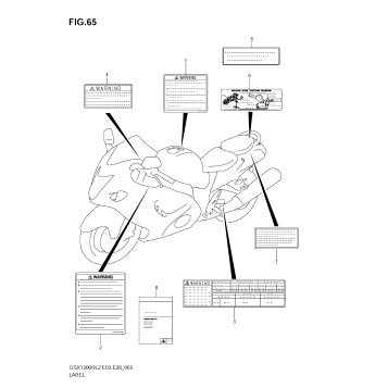 LABEL (GSX1300R L2 E33)
