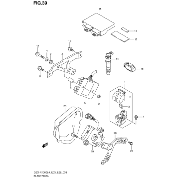 ELECTRICAL (GSX-R1000L4 E03)