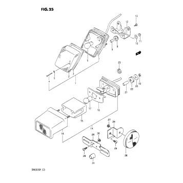 REAR COMBINATION LAMP