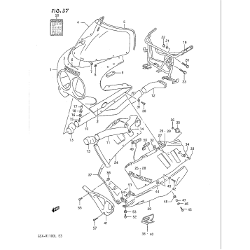 COWLING (MODEL K 9SR)