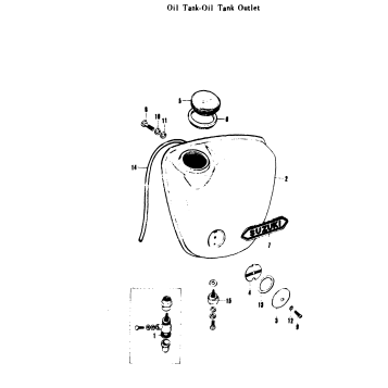 OIL TANK-OIL TANK OUTLET